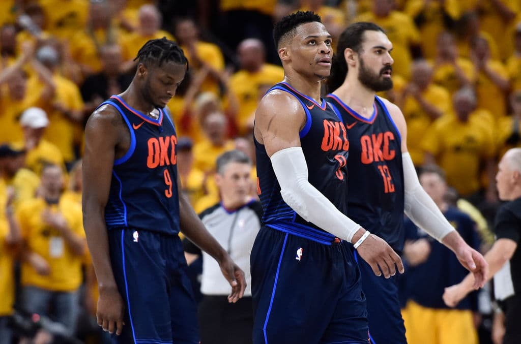 En el Oeste, de acuerdo con Oddshark, el
<b>Oklahoma City Thunder</b> se apuntaría un total de 50/51 triunfos, dos más que la campaña anterior.