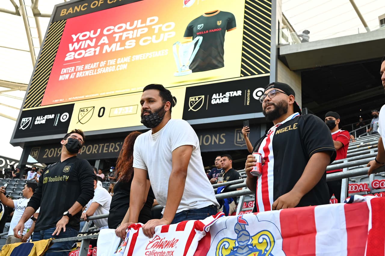 Nadie quiso perderse detalle del encuentro entre la MLS y la Liga MX.
<br>