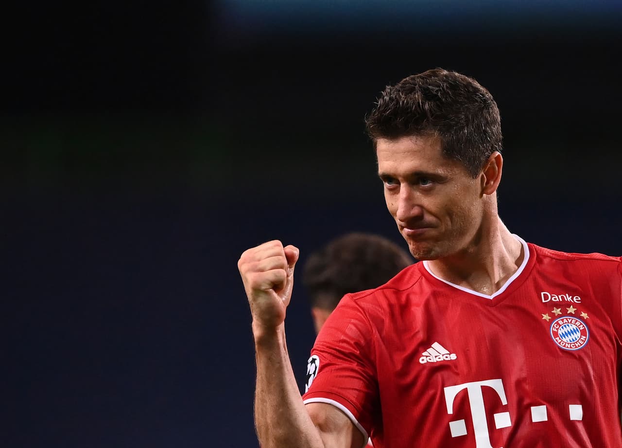 Robert Lewandowski es el máximo goleador del conjunto bávaro con 15 dianas.