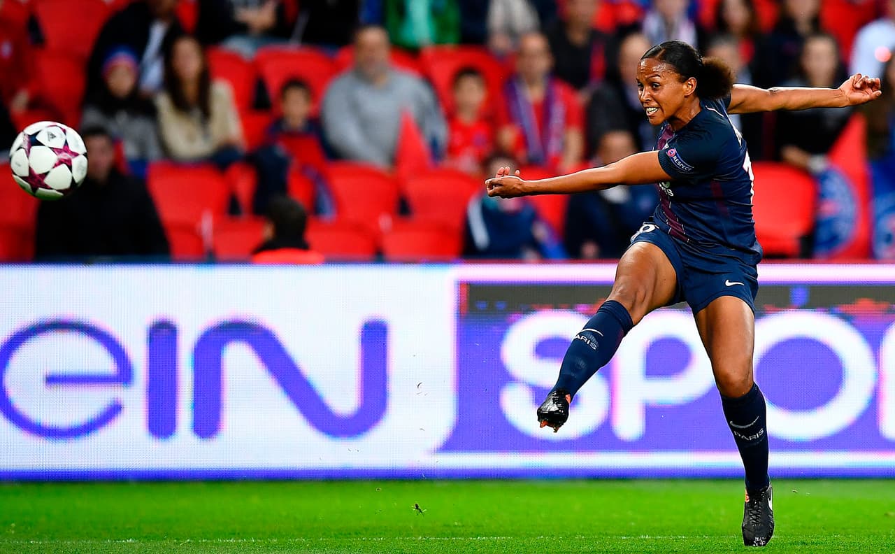La delantera estrella del Paris es la francesa Marie-Laure Delie. Son 3 goles y 2 asistencias en los 8 partidos de la presente Champions.