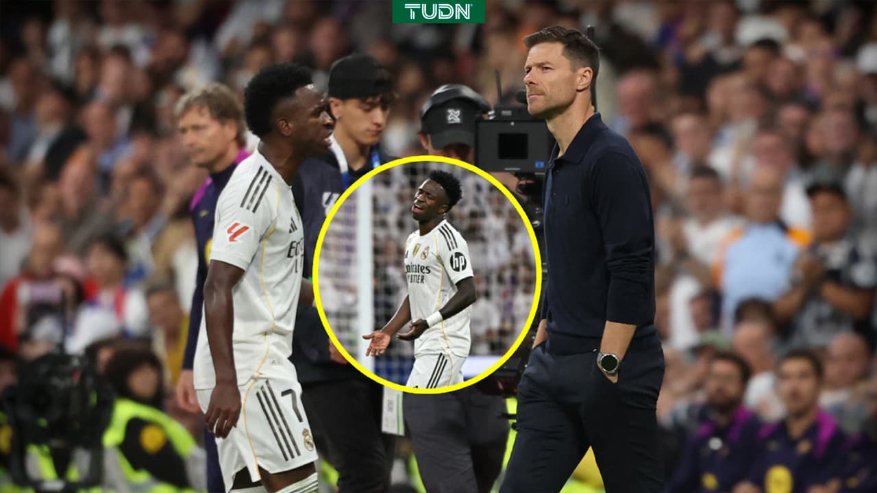 Vinícius pide perdón a todos en Real Madrid, menos a Xabi Alonso