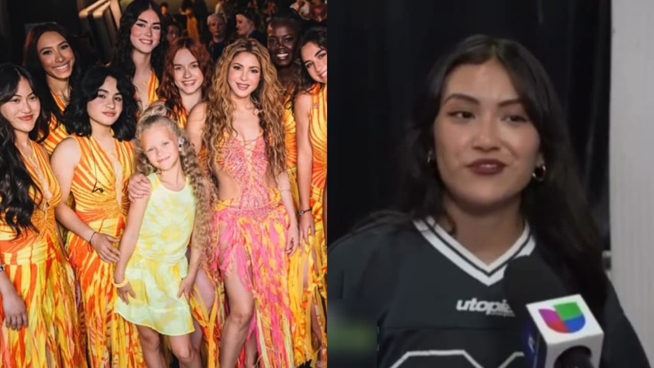 Shakira cumplió sueño de fan en la Final del Mundial de Futbol