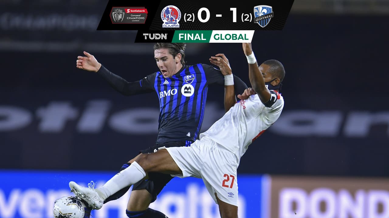 Montreal Impact vence al Olimpia, pero queda eliminado de la Concacaf