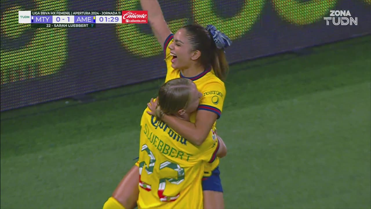 ¡Madruga! Luebbert se va a velocidad y define el 0-1 antes del minuto