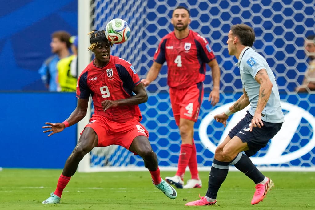 Las mejores imágenes del partido de Uruguay contra Cabo Verde en la Copa Mundial