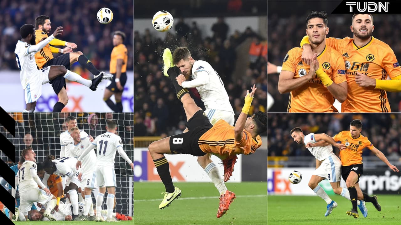 Con susto y alegría de Raúl Jiménez, el Wolverhampton se impone en casa por la mínima al Slovan Bratislava.