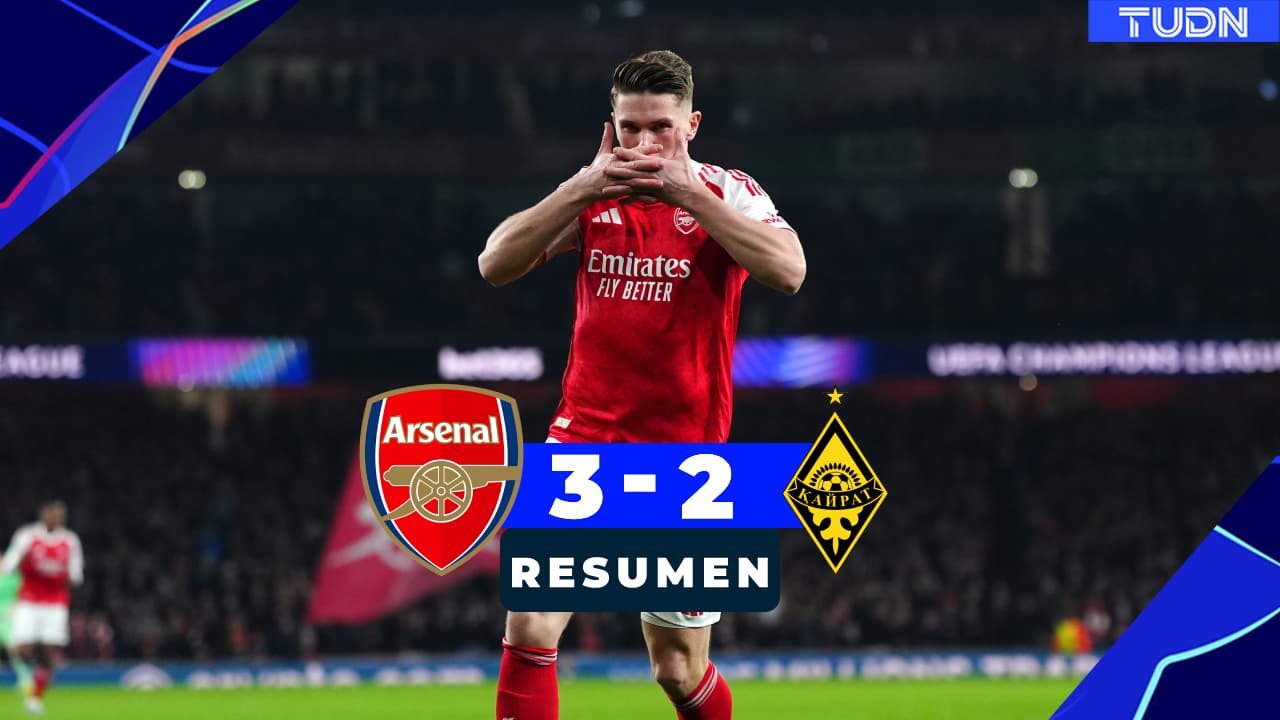 Resumen | Arsenal cierra con paso perfecto la Champions League