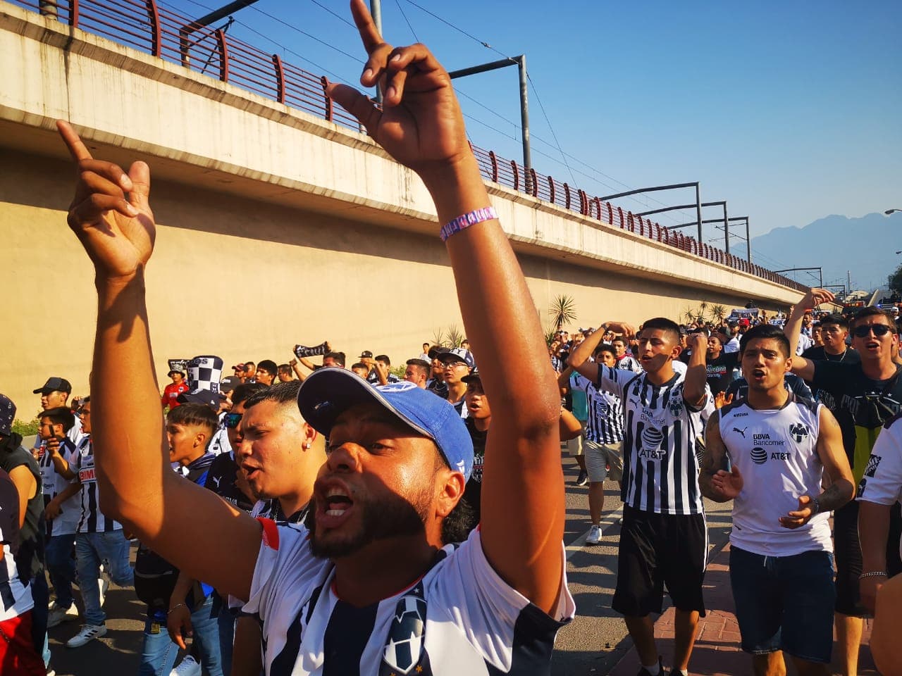 Los aficionados de Rayados confiaban en su equipo.