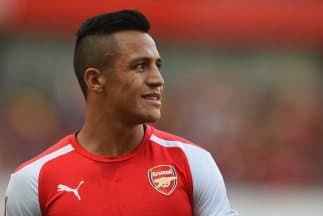 Alexis Sánchez ya se volvió ídolo en Inglaterra.  