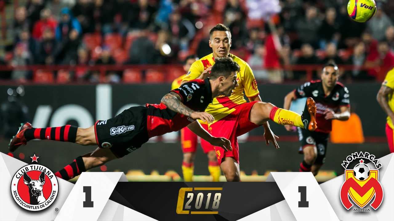 Xolos se cansó de fallar y empató en casa con Monarcas