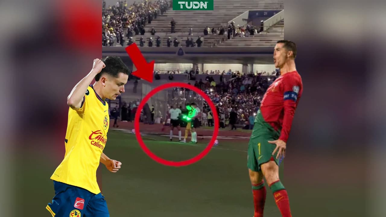 Cristiano Ronaldo 'aparece' en el Clásico Joven para saludar a Fidalgo 