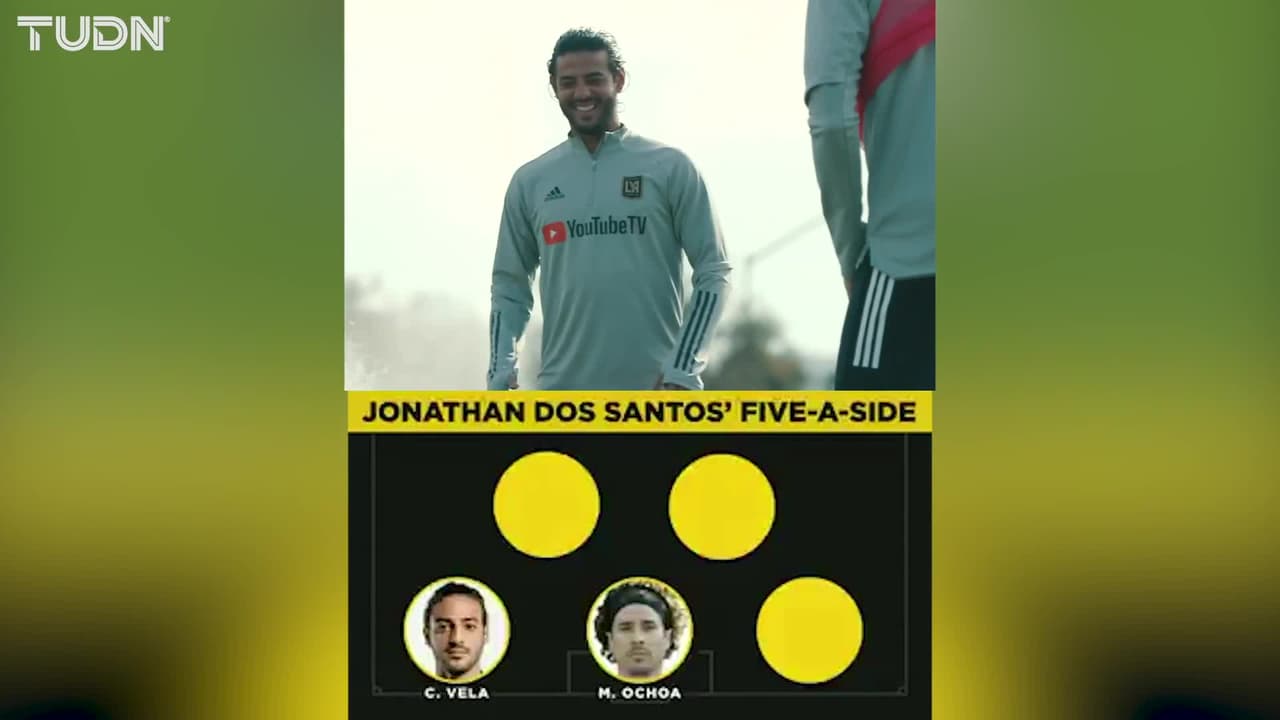 Jonathan dos Santos elige a sus cinco futbolistas favoritos