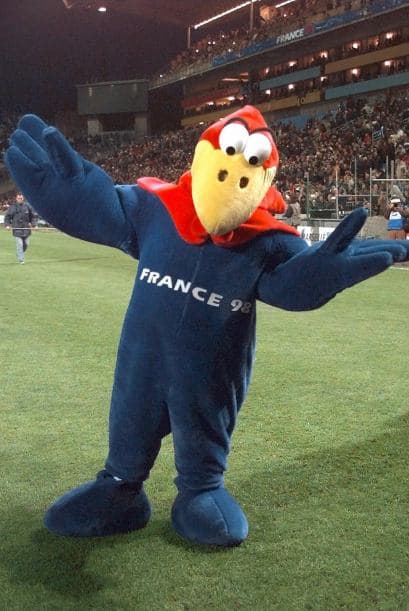 En Francia 1998 pudimos ver a Footix, un gallo hecho con los colores de la bandera francesa. Más videos del Mundial y Golazo Extra