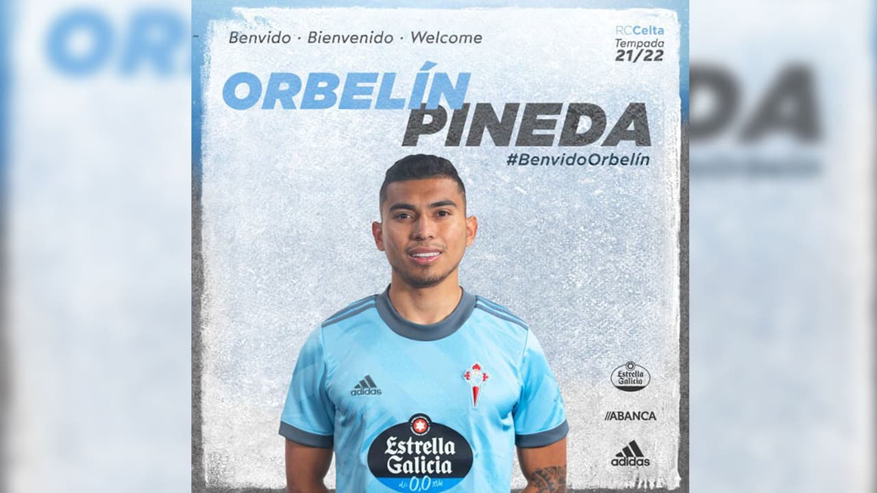 Oficial: Orbelin Pineda ya es jugador del Celta