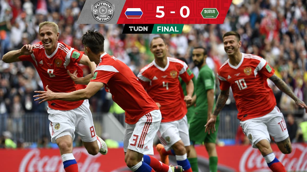 Futbol Retro | La sorprendente (o no) goleada de Rusia a Arabia Saudita