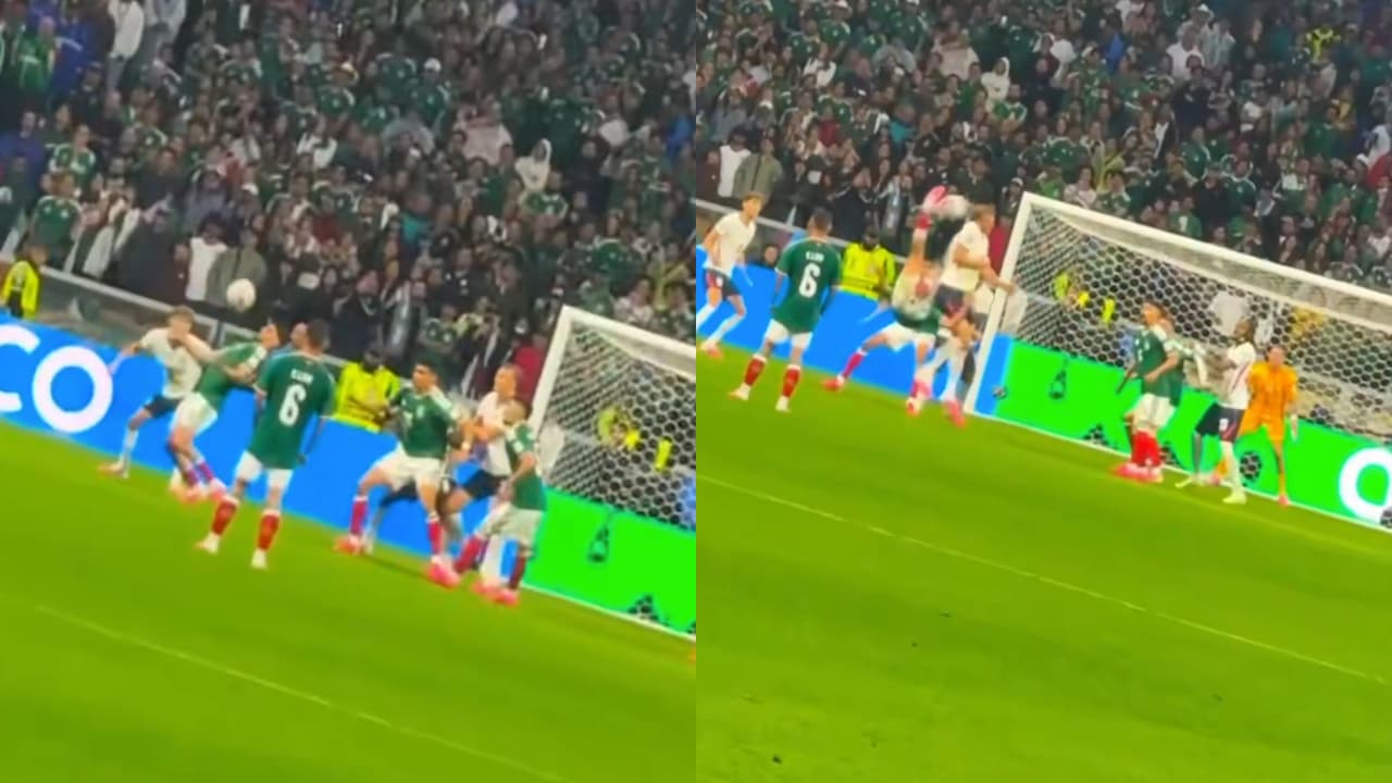 ¿La chilena de Raúl Jiménez ante Inglaterra iba para gol? El video que lo revela 
