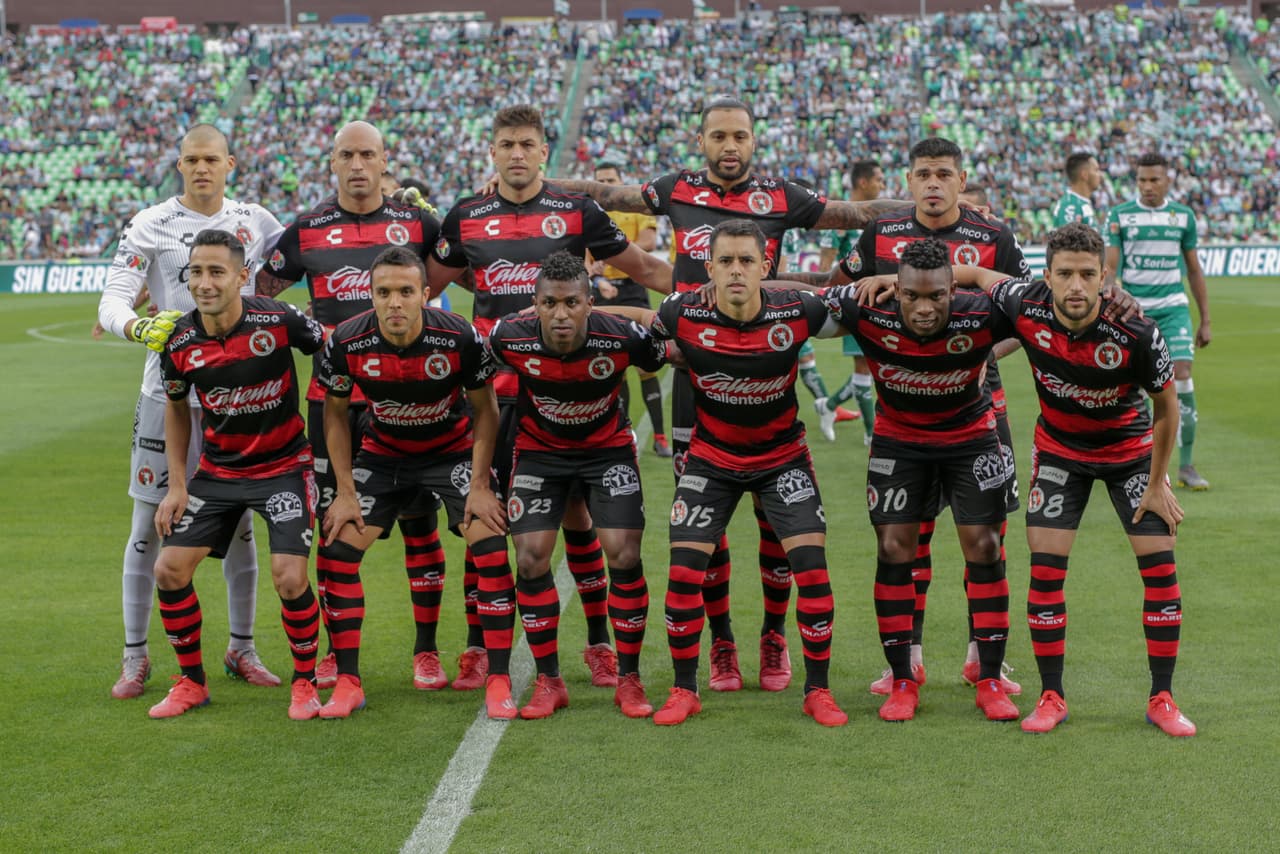 Xolos de Tijuana presentó estos once titulares para el encuentro.