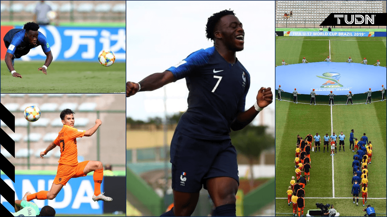 Francia se impuso ante los Países Bajos con tres goles de Arnaud Kalimuendo y se llevan la medalla de bronce en el Mundial Sub 17 celebrado en Brasil.