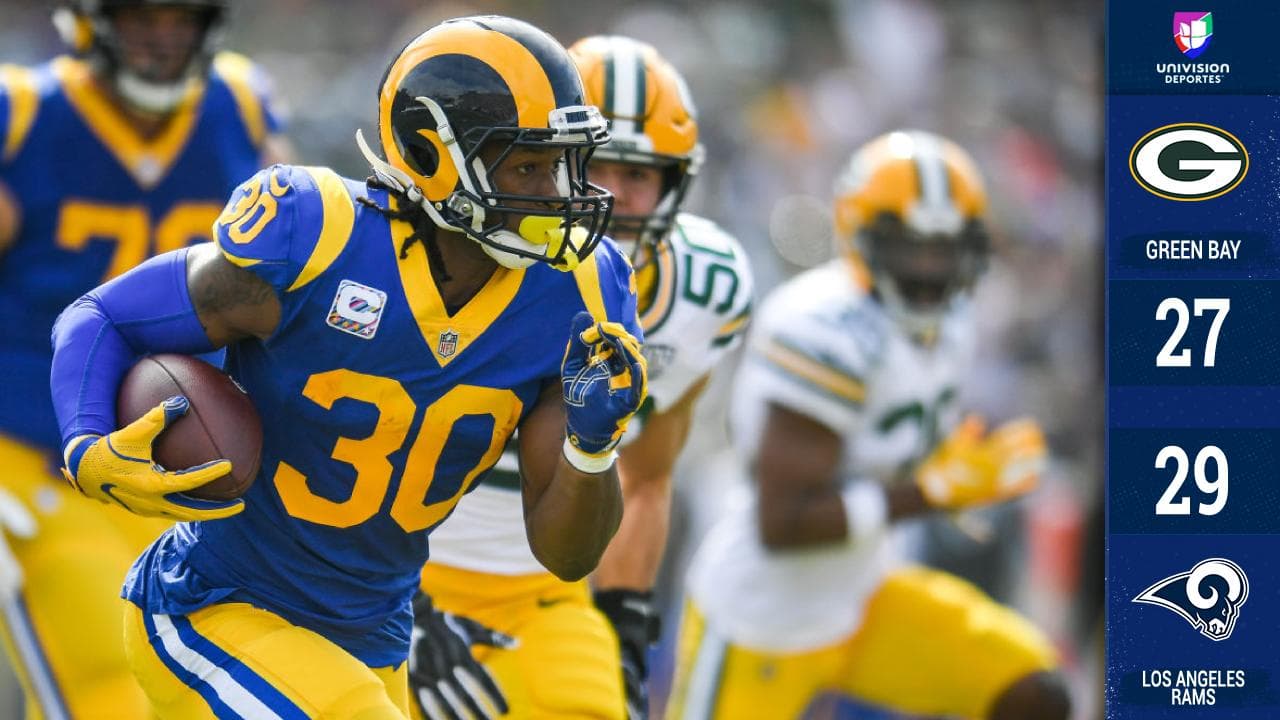 Nunca en la presente campaña los Rams han estado tan cerca de perder el invicto. Pero los Packers, con errores en equipos especiales en la recta final les facilitaron las cosas para ponerse 8-0.