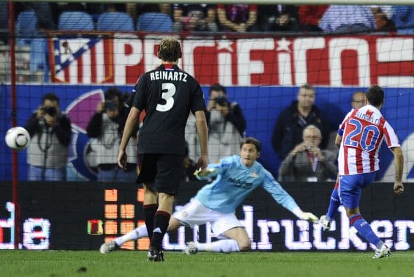 El portugués Simao puso la igualada al 51' con un penalti. El resultado ya no cambió, 1-1 final.