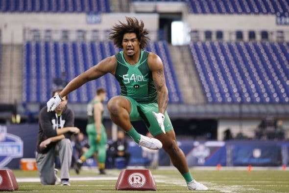 Selección 2 Tennessee Titans: DE Leonard Williams, USC.