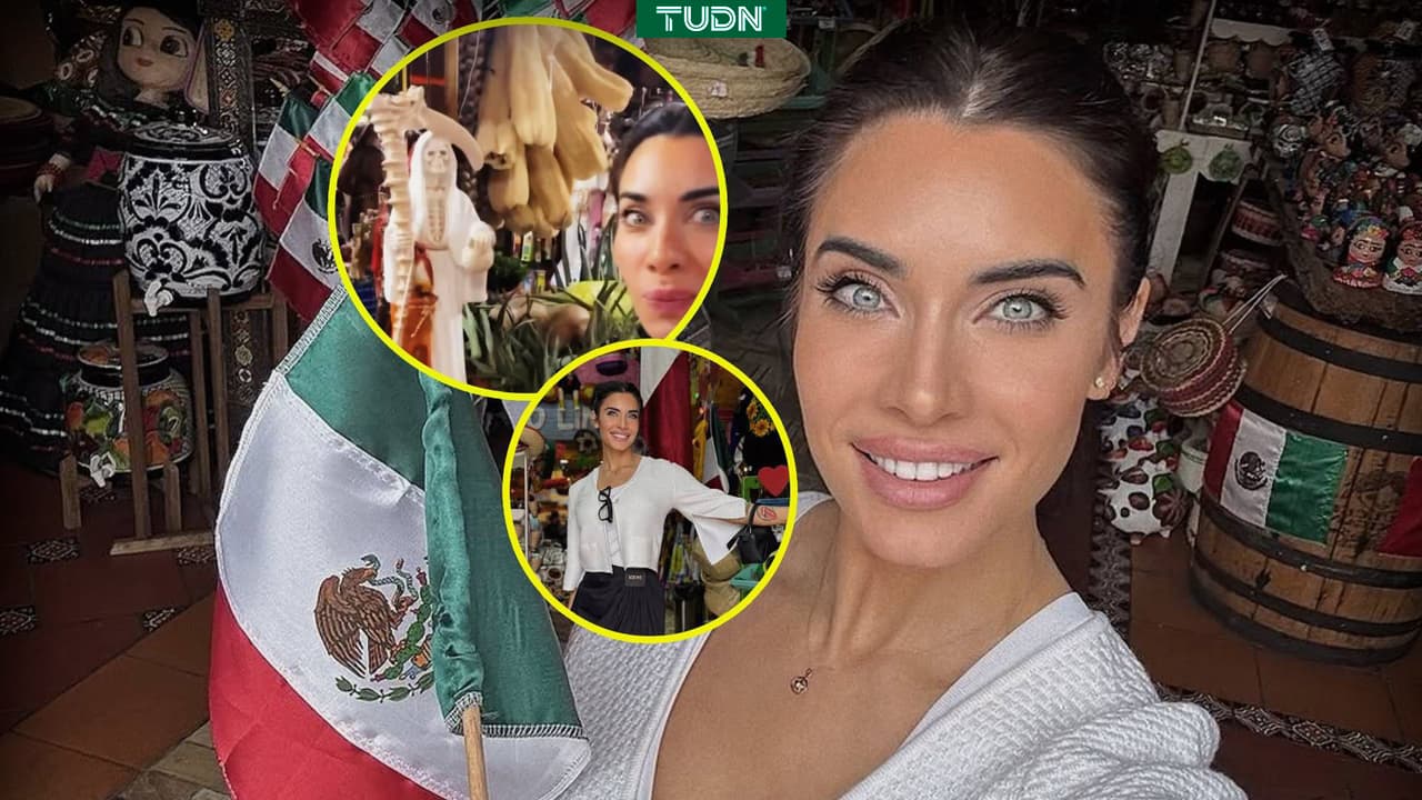 Esposa de Sergio Ramos, maravillada con una tortillería y la Santa Muerte