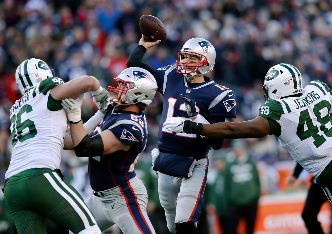 <b>4. New England Patriots. </b>Asegurando la primera semana de descanso en los Playoffs, siempre serán candidatos con Tom Brady jugando en casa.