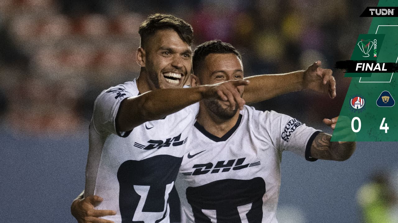 Pumas arrolla a domicilio en la Copa MX