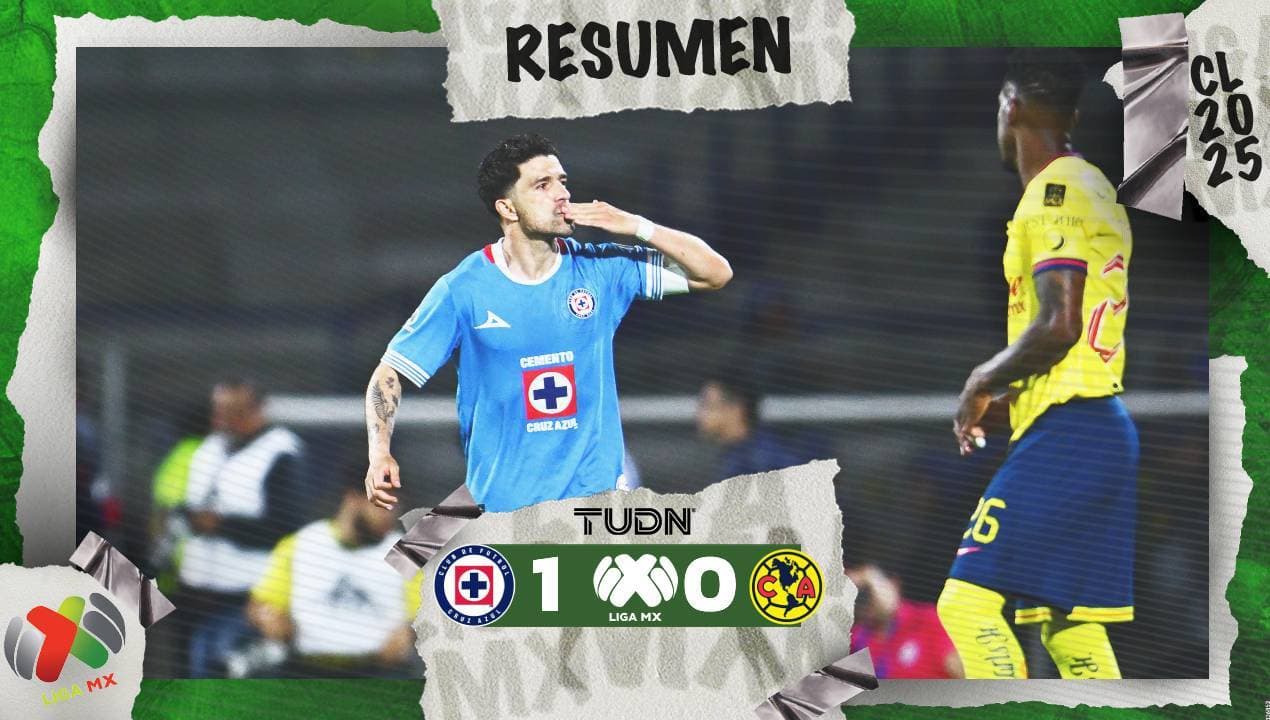 ¡Pita, pita Maquinita! Un Cruz Azul casi perfecto derrota al América
