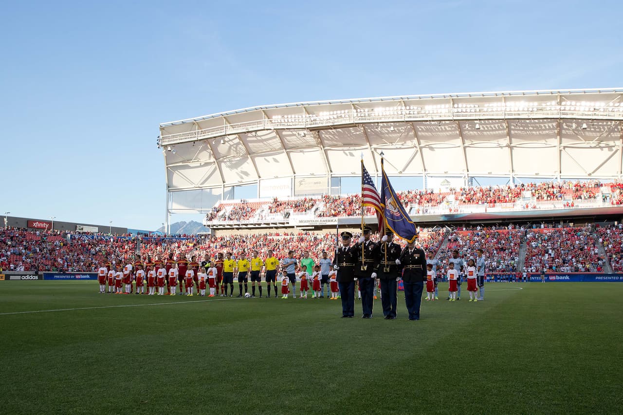 Real Salt Lake cerró la Jornada 16 el domingo en el Estadio Río Tinto ante Sporting Kansas City.