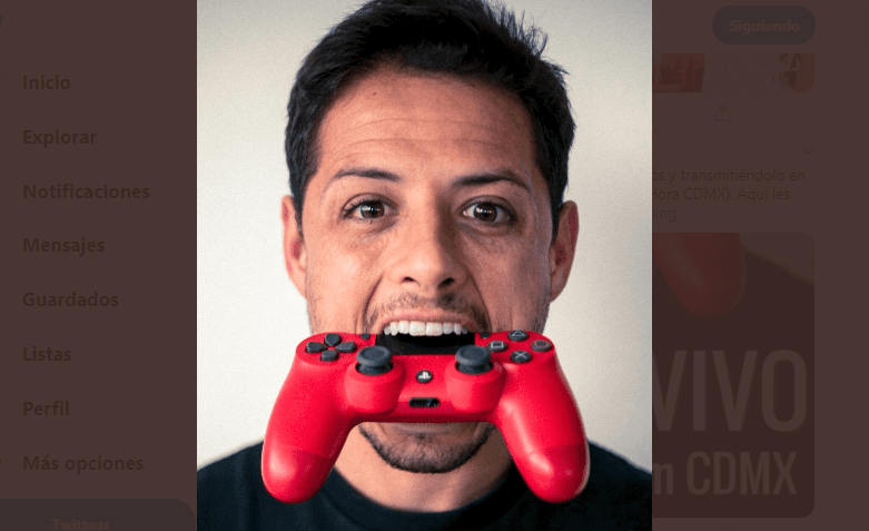 Javier ‘Chicharito’ Hernández se unió al mundo ‘streamer’ mientras jugaba en el West Ham.