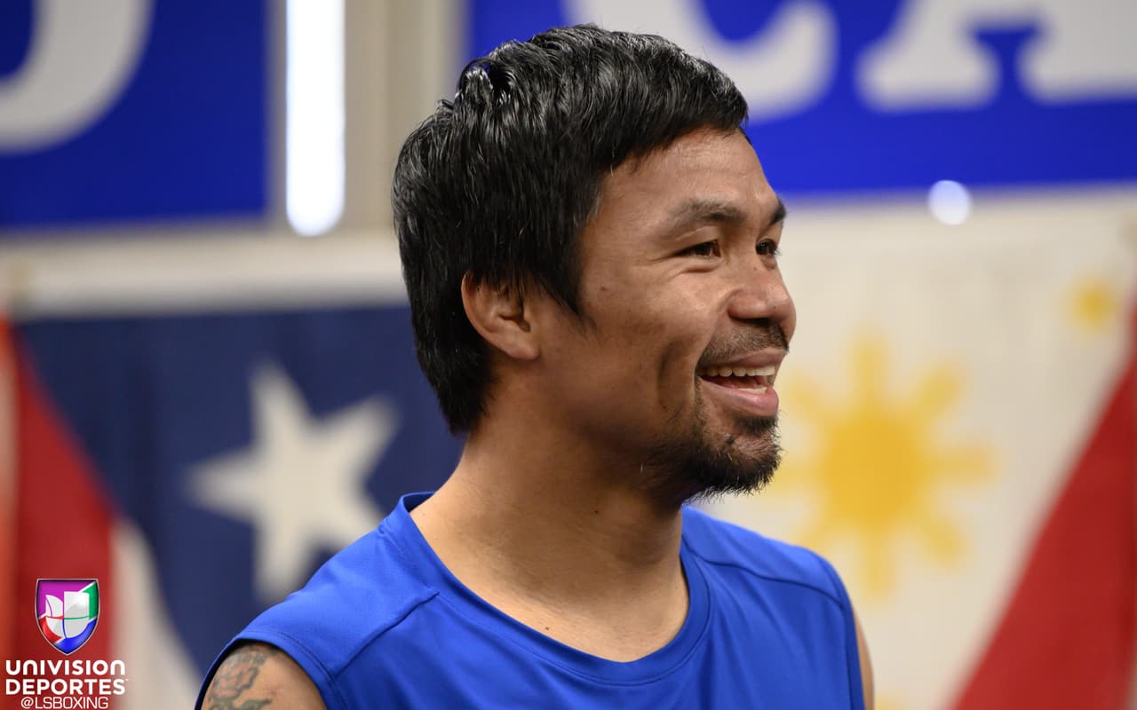 Manny Pacquiao y Adrien Broner se enfrentarán el sábado 19 de enero en el MGM Grand de Las Vegas por la faja AMB wélter del filipino.