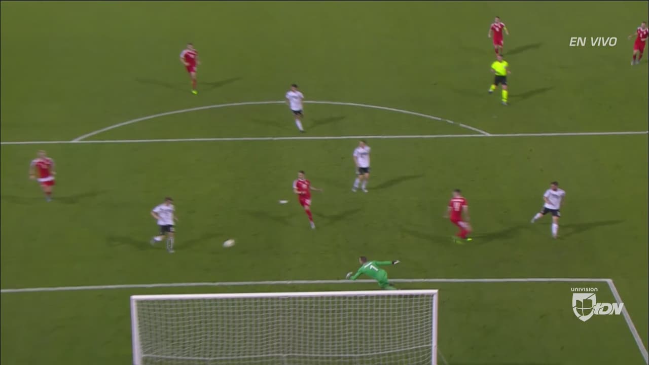 Luca Waldschmidt con el 2-0 de Alemania a Serbia: huele a goliza