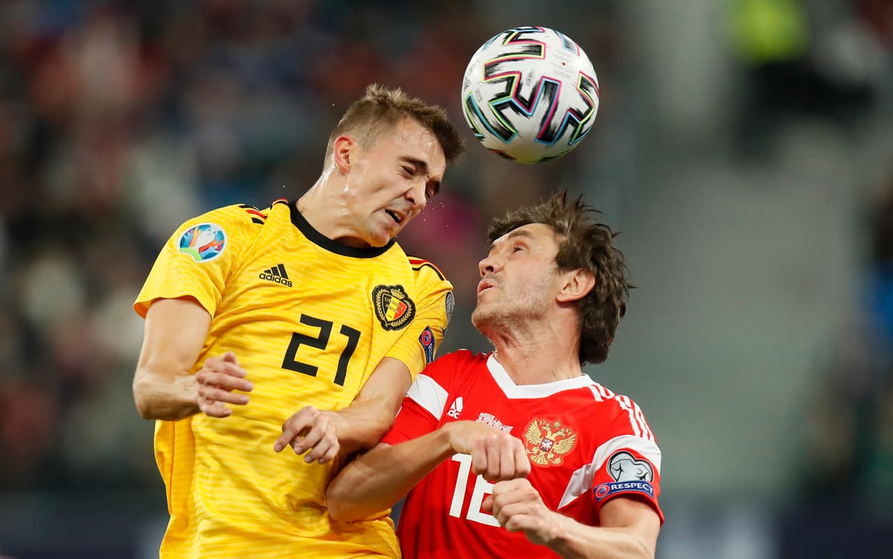 Thorgan Hazard (19’), Eden Hazard (33’, 40’) y Lukaku (72’) anotaron por los visitantes. Dzhikia (79’) anotó el descuento.