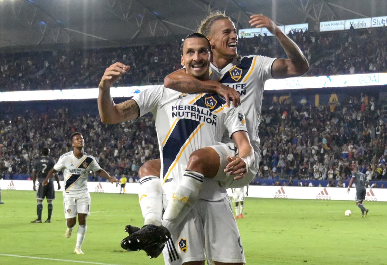 Ya es histórico: Zlatan Ibrahimovic marca un gol o genera una asistencia cada 64 minutos en MLS