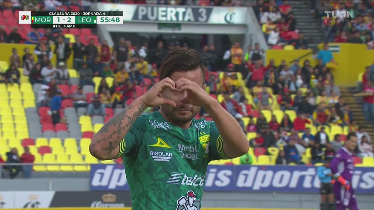 ¡El chileno lava su error! Gran triangulación para la definición excelsa (1-2) de Meneses