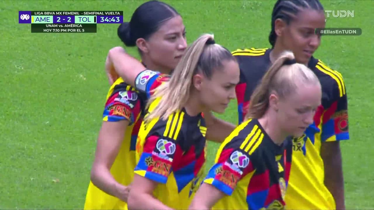 ¡Penal y gol para el América! Irene Guerrero toma el balón para poner el empate