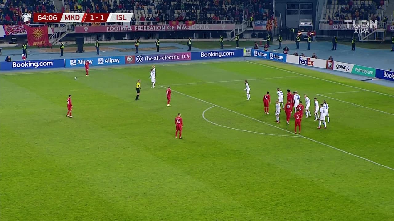 ¡Golazo y Macedonia vuelve al Repechaje! Elmas devuelve la ventaja