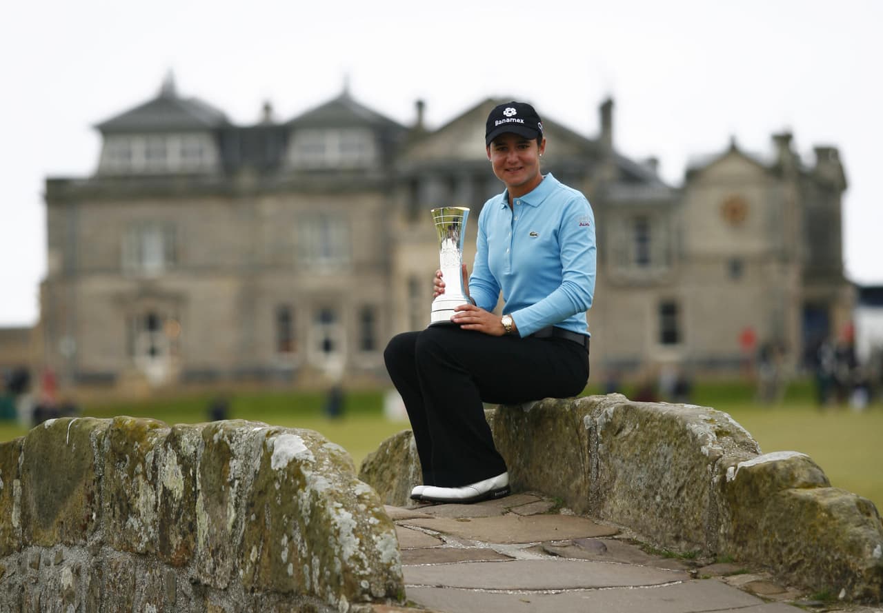 La mexicana obtuvo dos títulos de Majors de los 27 en total en su carrera y en 2007 llegó a la cima tras su victoria en el Abierto Británico.