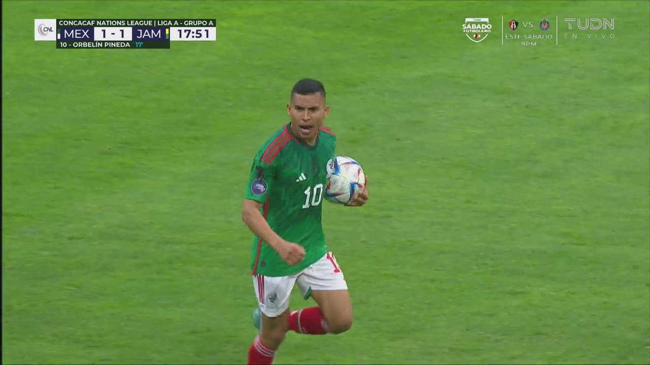 ¡El Tri lo iguala! Jugadón de Chávez y Chucky que Orbelín empuja para el 1-1