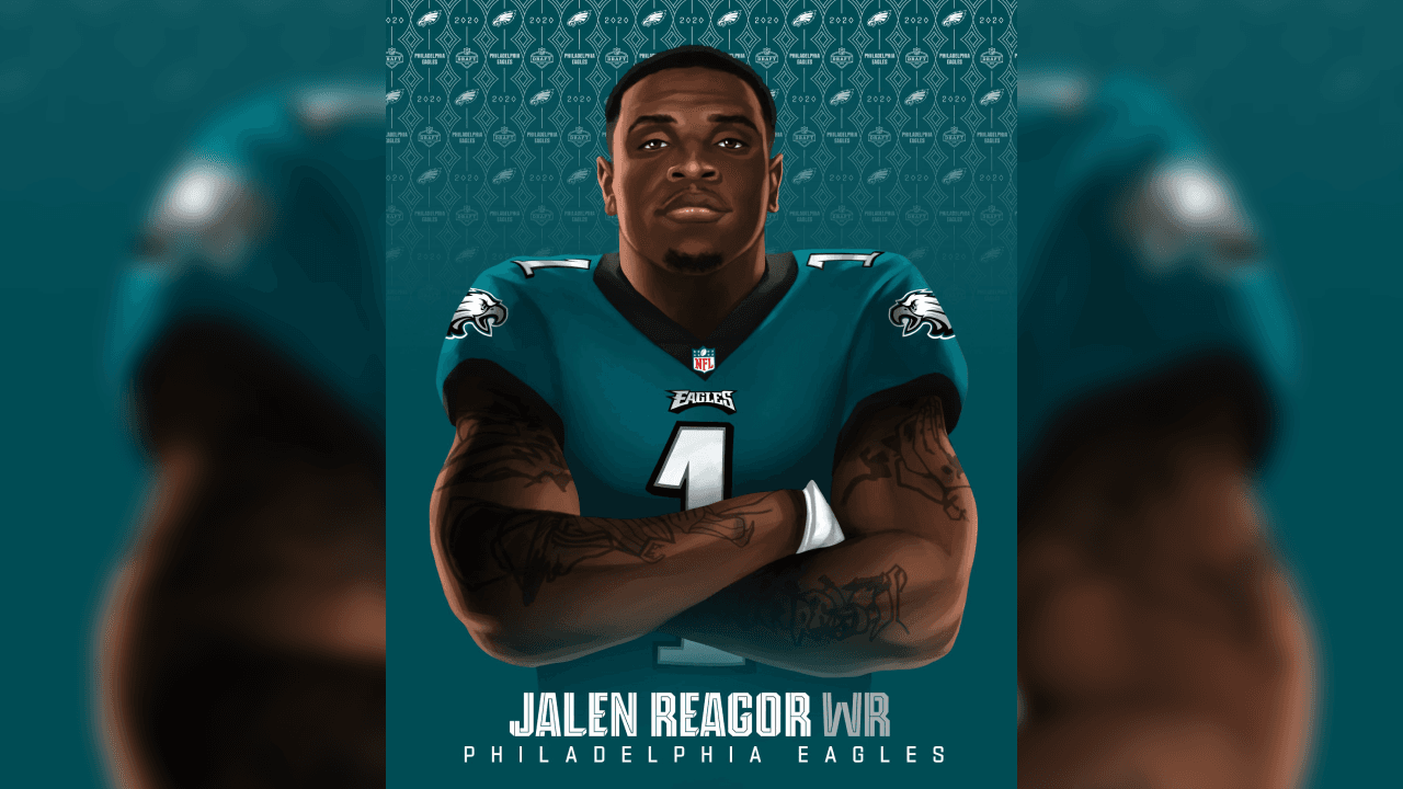 <b>Jalen Reagor</b> (WR) | Pick 21
<br>Equipo: 
<b>Philadelphia Eagles</b>
<br>College: TCU