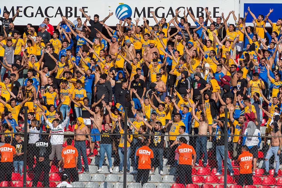 Hasta el Estadio Corregidora llegó una gran cantidad de aficionados de Tigres para ver la victoria de su equipo.