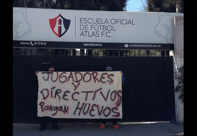 Mantas afición del Atlas