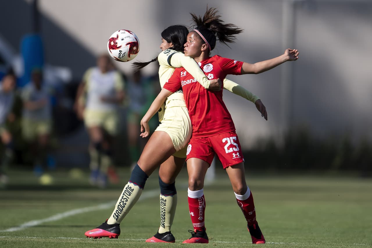 Partido vibrante de ida y vuelta entre el América y el Toluca en la Liga MX Femenil, por la Jornada 8.
