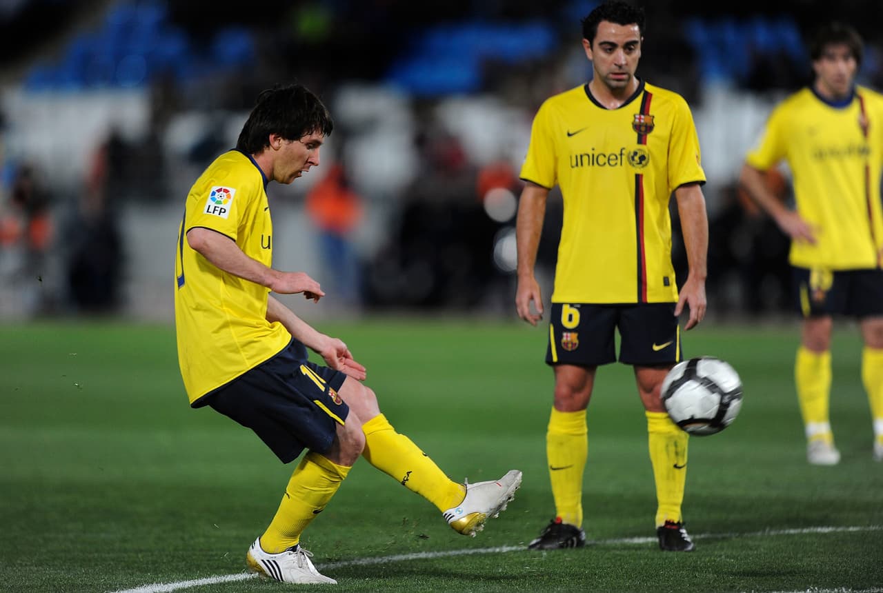 Almería 2-2 Barcelona | Torneo: La Liga | Estadio: Estadio de los Juegos Mediterráneos | Fecha: 6 de marzo del 2010.
