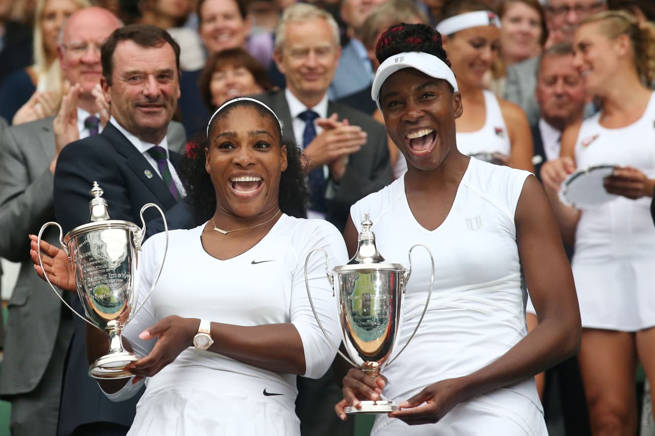 Hermanas Williams ganan dobles de Wimbledon y apuntan a Río 2016