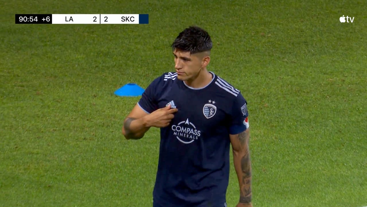 ¡Agónico doblete! Pulido sella el 2-2 ante Galaxy en el último minuto