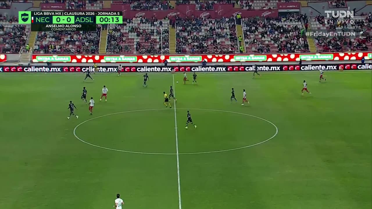 ¡Arranca el juego en Aguascalientes! Necaxa vs. Atlético San Luis ¡En VIVO!