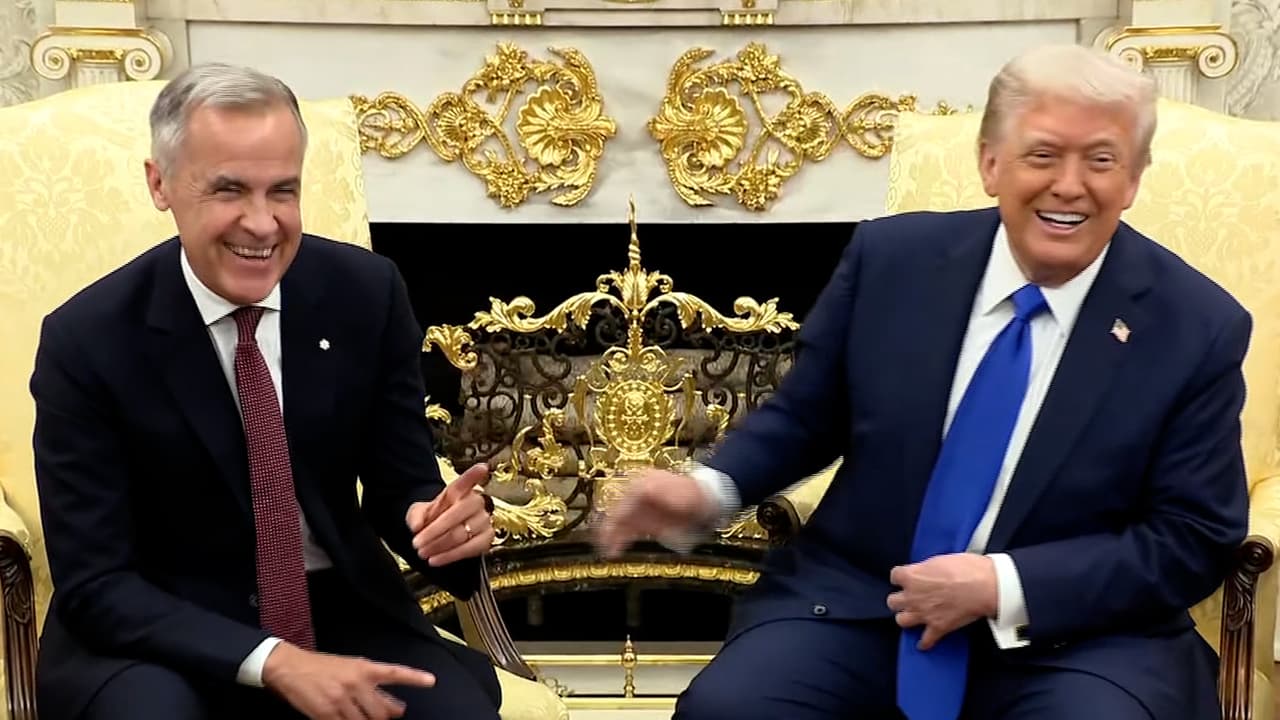 Trump bromea con el primer ministro de Canadá sobre “fusionar” su territorio con Estados Unidos