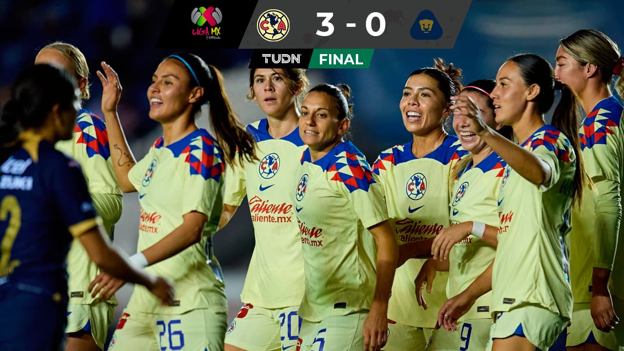 América Femenil 'venga' al América con triunfo ante Pumas Femenil